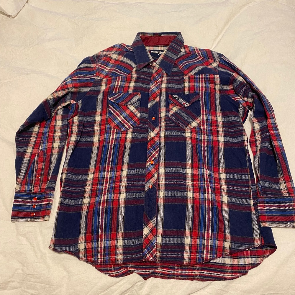 Vintage Wrangler Snap Shirt
